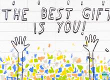 Best gift is you mural